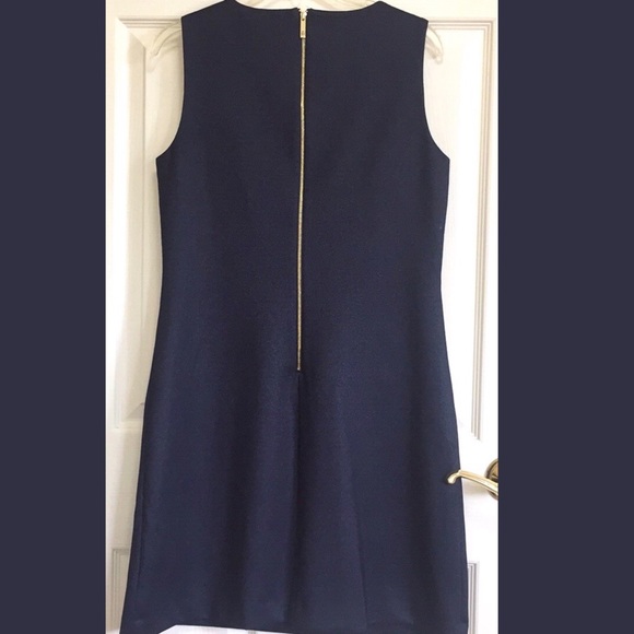 Tommy Hilfiger Navy Scuba Sheath Dress - Picture 6 of 8